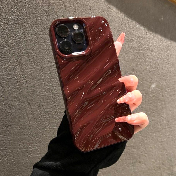 Marble Glaze Wavy iPhone Case