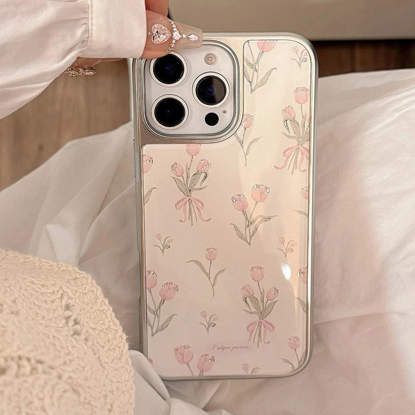 Sweet Pink Tulip phone case